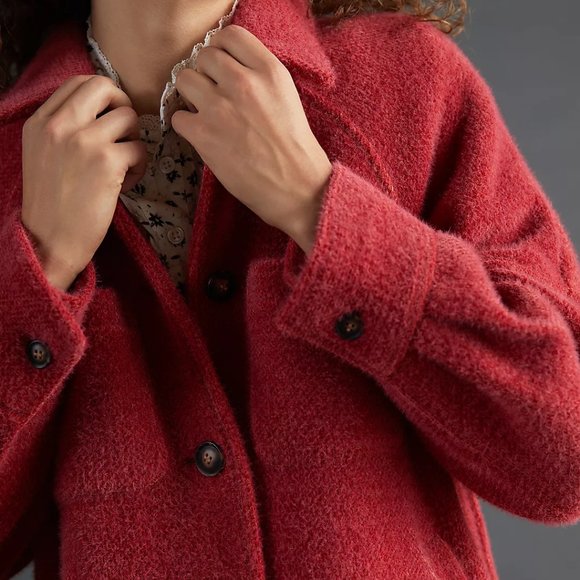 Anthropologie Greylin Cozy Shacket - Picture 3 of 6